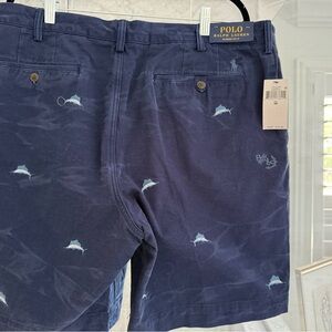 Ralph Lauren Dark Blue Polo Shorts